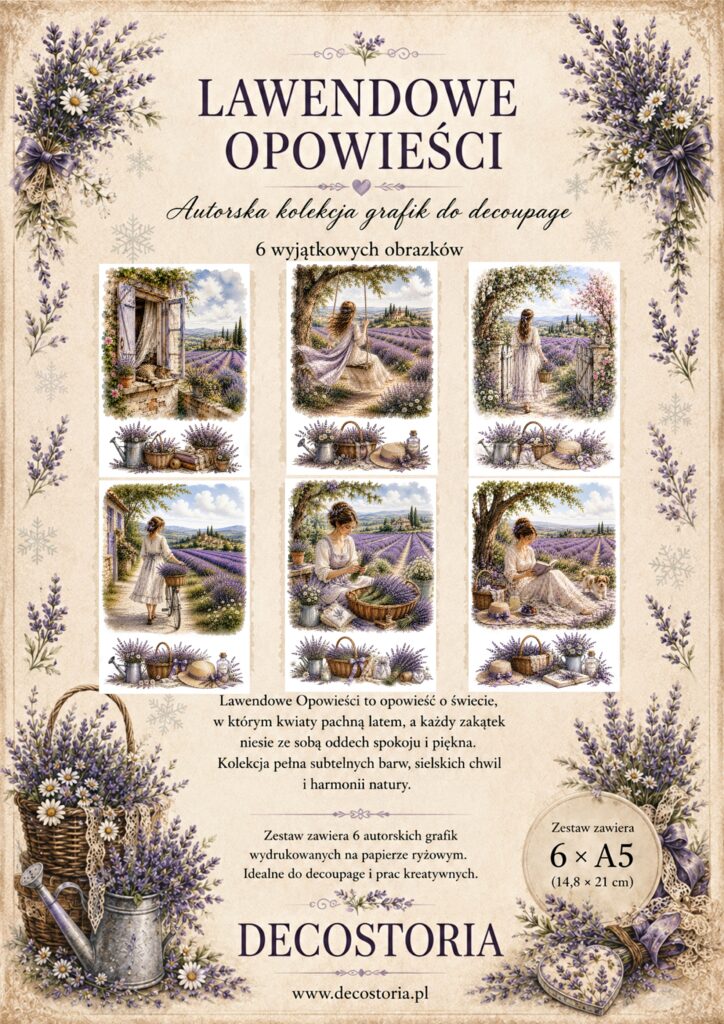 Zestaw "Lawendowe Opowieści"